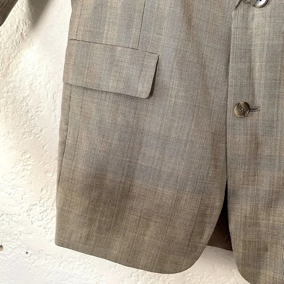 Hart Schaffner Marx Vintage Men's Coat Jacket Blazer Casual Oversized Grandpa - Picture 4 of 6